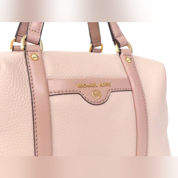 EUC Michael Kors Nude Pink Beck 2 Way Satchel Bag! - Picture 8 of 8